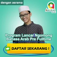 Kursus Lancar Bicara Arab Tingkat Persiapan Prefulltime